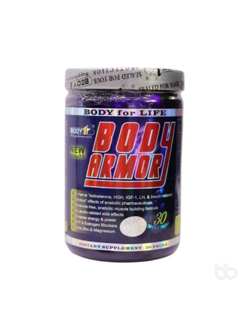 BODY ARMOR can increase your body’s anabolic hormones for increased strength, performance, and muscle size without the side effects often associated with prohormone use; it can add quality lean muscle; it can reduce the conversion of Testosterone to DHT and estrogen, thereby maintaining maximum serum testosterone levels; increase power; and maximize your body’s ability to recover.
219.00 AED

https://www.beingbuilder.com/body1-body-armor-30-servings