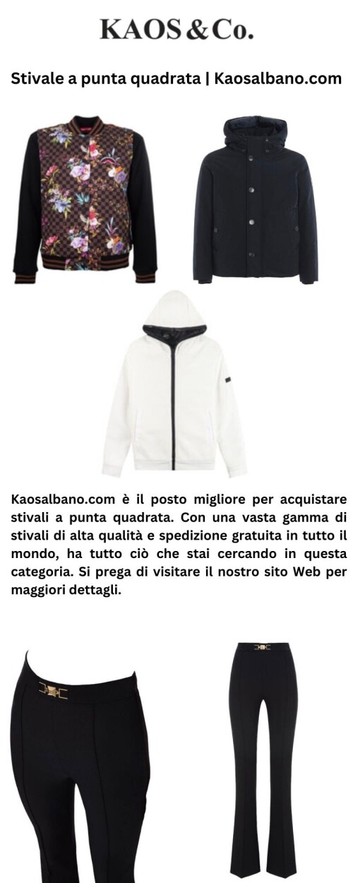 Kaosalbano.com è il posto migliore per acquistare stivali a punta quadrata. Con una vasta gamma di stivali di alta qualità e spedizione gratuita in tutto il mondo, ha tutto ciò che stai cercando in questa categoria. Si prega di visitare il nostro sito Web per maggiori dettagli.

https://kaosalbano.com/products/tronchetto-stivale-punta-quadrata-jerem-jeffrey-campbell