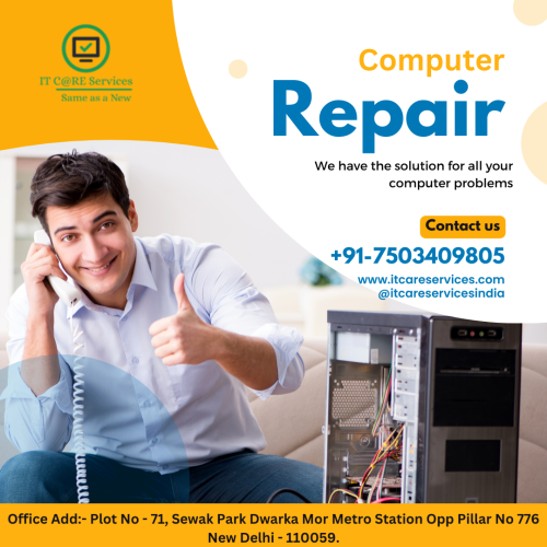 We Fix all Brands and all Problems !!!
1. Virus and Spyware Removal.
2. Operating System Install.
3. Broken Laptop Screen.
4. Home and Office Networking and Many More...
For More Query Call On :- +91-7503409805 or Visit at :- https://itcareservices.com/amc-services/
#itcareservices #computerrepair #ComputerAMC #computer