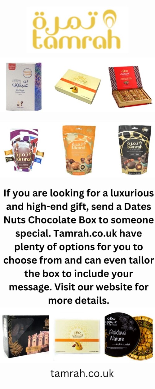 Tamrah.co.uk is the only online platform for El Almendro nuts sweets. The manufacturing of creamy almond turron is a sophisticated procedure that is constantly monitored by our professional turron-makers to guarantee that it achieves the precise set point that distinguishes our turron. Visit our website for more details.

https://tamrah.co.uk/product-category/el-almendro/