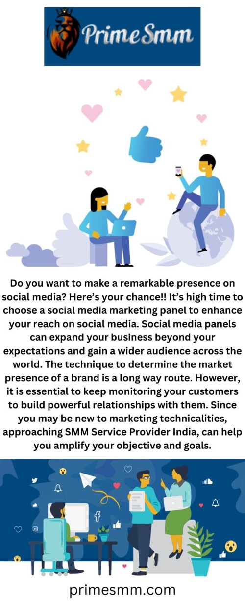 In search of the best SMM panel in the USA? Primesmm.com is a remarkable online website offering the highest quality services at the best prices. Check out our site for more details.

https://primesmm.com/