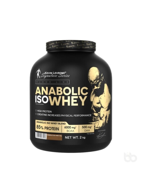 Anabolic Iso Whey. Food supplement. With sweeteners. Whey protein isolate powder for preparing high protein shakes enhanced with creatine monohydrate, taurine and D-aspartic acid.
249.00 AED

https://www.beingbuilder.com/kevin-anabolic-iso-whey-2kg-66-servings