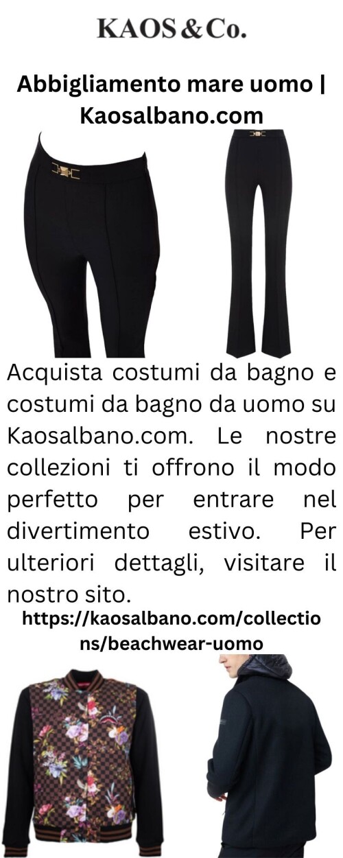 Acquista costumi da bagno e costumi da bagno da uomo su Kaosalbano.com. Le nostre collezioni ti offrono il modo perfetto per entrare nel divertimento estivo. Per ulteriori dettagli, visitare il nostro sito.

https://kaosalbano.com/collections/beachwear-uomo