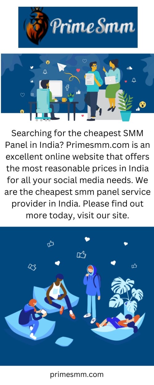 Looking for an experienced SMM service provider in India? Alex Cooper is here to help you. We offer a wide range of services to help you reach your target audience and achieve your desired results. Do visit our site for more data.

https://primesmm.com/