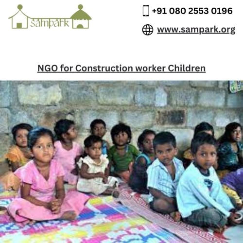 Samprk org provides the best NGO for Construction worker Children which help them to live in shelter, help them to provide education, treat them with kindness.