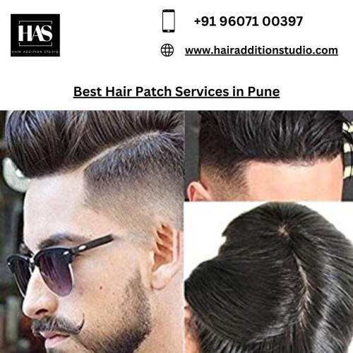 Hair Addition studio provides best customizable Best Hair Patch Services in Pune. Must visit now.