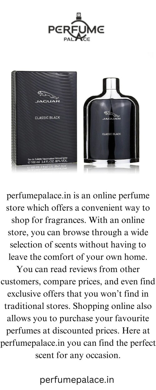 Get the best fragrances from the world's leading beauty brands at Perfumepalace.in. We offer a wide range of products that are tested and trusted by our customers. For further info, visit our site.

https://perfumepalace.in/products/rasasi-hawas-for-men-100ml-eau-de-parfum-by-rasasi?_pos=1&_sid=7ae4e89fd&_ss=r&variant=40511620612296