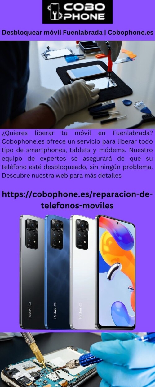 ¿Quieres liberar tu móvil en Fuenlabrada? Cobophone.es ofrece un servicio para liberar todo tipo de smartphones, tablets y módems. Nuestro equipo de expertos se asegurará de que su teléfono esté desbloqueado, sin ningún problema. Descubre nuestra web para más detalles

https://cobophone.es/reparacion-de-telefonos-moviles