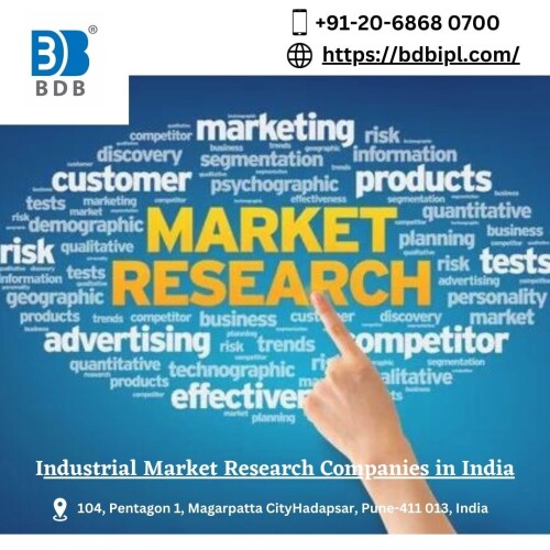 Gain a competitive edge in the industrial landscape with the top market research companies in India specializing in the industrial sector.
