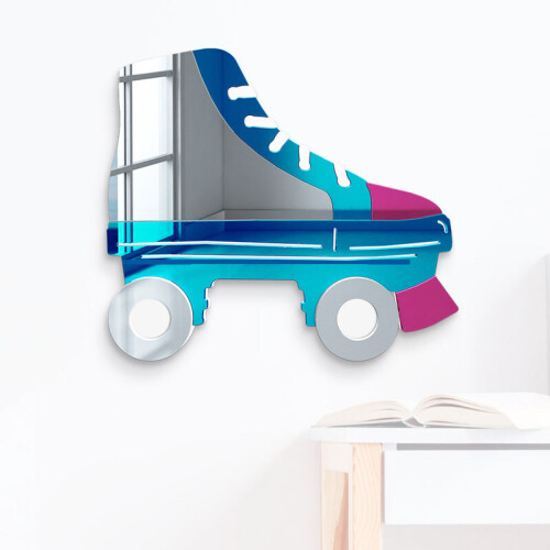 Add a touch of nostalgic charm to your space with our Vintage Roller Skates Wall Mirror Home Decor. This unique piece combines the functionality of a mirror with the vintage aesthetic of roller skates, creating a conversation-starting focal point for your home. Shop now and embrace the retro vibes with our Vintage Roller Skates Wall Mirror Home Decor
Visit: https://4artworks.com/products/vintage-roller-skates-wall-mirror-home-decor