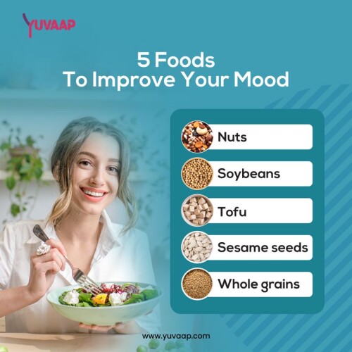 5 Foods To Improve Your Mood
For more info:
https://www.yuvaap.com/