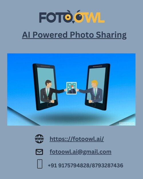 FOTOOWL is a AI Powered Photo Sharing Selection Tool. You can share unlimited photos with the help of Face Recognition within minutes. You can also create beautiful Photo Galleries with the help of AI Powered Photo Sharing.

View More At: https://fotoowl.ai/