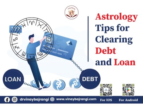 Looking for astrology tips to clear debt and loans? Turn to us for expert guidance. Through his deep understanding of astrology, he offers effective remedies and strategies to alleviate financial burdens. Astrology Tips for Clearing Debt and Loan can help you attract abundance, manage finances wisely, and overcome obstacles on the path to debt-free living. Trust his expertise to regain financial stability and peace of mind. If you are looking Astrology Birth Chart contact us. For more info visit: https://www.vinaybajrangi.com/loan-and-debts.php || https://www.vinaybajrangi.com/kundli.php