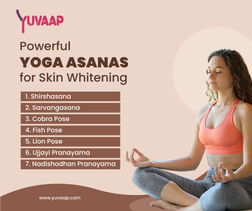 Yoga for Skin Whitening is a natural approach that combines specific poses, breathing techniques, and meditation to enhance blood circulation, promote detoxification, and bring a healthy glow to the skin.
https://www.yuvaap.com/blogs/powerful-yoga-asanas-for-skin-whitening/