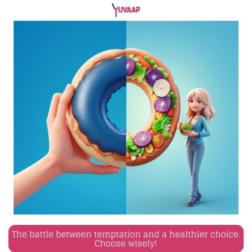 The battle between temptation and a healthier choice
https://www.yuvaap.com/