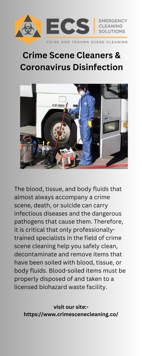 Services for San Antonio Emergency Clean Up are available at Crimescenecleaning.co. We are experts in providing timely, discrete, and skilled emergency clean up services. Call us right away for further details.

https://www.crimescenecleaning.co/san-antonio-tx/