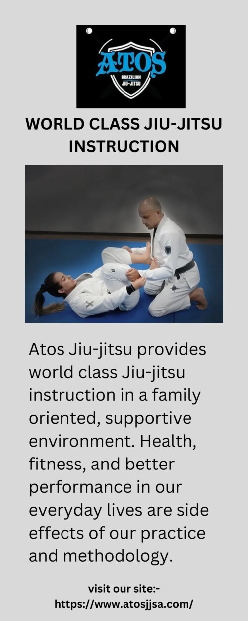 Atosjjsa.com offers the best Jiu Jitsu classes in San Antonio with experienced instructors and a supportive atmosphere. Come join us and learn the martial art of Jiu Jitsu today!


https://www.atosjjsa.com/contact/