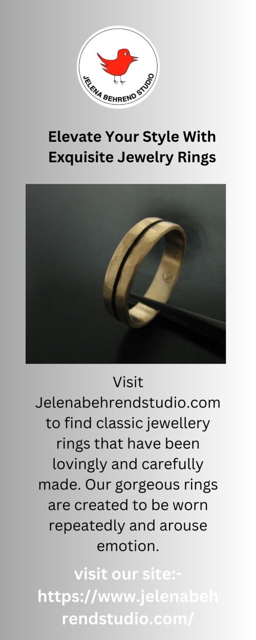 Visit Jelenabehrendstudio.com to find one-of-a-kind, exquisite handmade jewellery. We carefully and lovingly created our selection of one-of-a-kind products to make you feel special. Shop right away to locate the ideal item for you!



https://www.jelenabehrendstudio.com/collections/wedding-engagement-rings