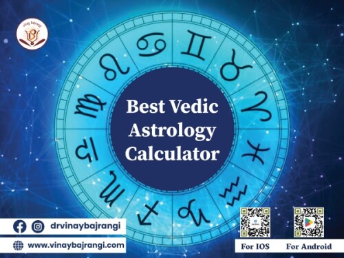 Discover precision with the best Vedic astrology calculator. Dr. Vinay Bajrangi's advanced tool integrates ancient wisdom and modern technology. Accurately generate birth charts, analyze planetary influences, and gain insights into various aspects of life. Unveil the mysteries of your destiny with a reliable and comprehensive Vedic astrology calculator by your side. If you are looking Free Astrology Natal chart Report contact us. For more info visit: https://www.vinaybajrangi.com/calculator.php | https://www.vinaybajrangi.com/kundli.php | https://www.vinaybajrangi.com/services/online-report/mangal-dosha-calculator.php