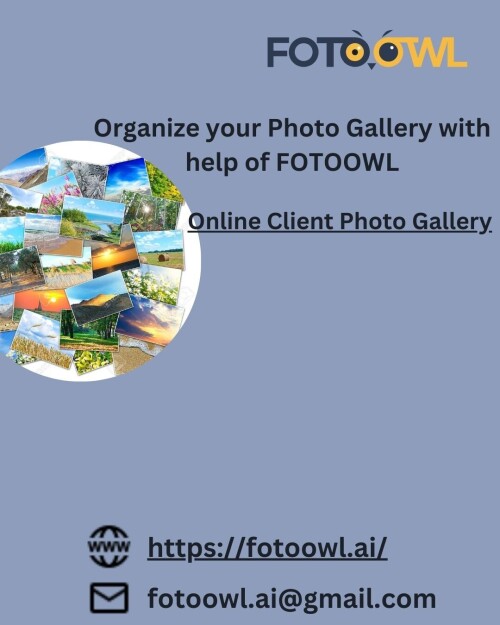 As a photographer, choosing the right photos for your portfolio is crucial. Your portfolio represents your work and style, and it's often the first impression potential clients will have of you. Therefore, selecting the best photos is vital to showcase your talents and standing out in a competitive industry. FOTOOWL is a Best Online Client Photo Gallery 
View More at: https://fotoowl.ai/