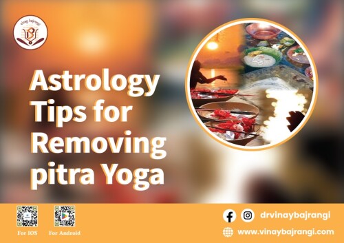 Unlock ancestral blessings with Astrology Tips for Removing pitra Yoga by Dr. Vinay Bajrangi. Expert in dispelling Pitra Dosha's influence through personalized remedies. Harmonize cosmic energies, pacify ancestors' concerns, and restore harmony. Let Vedic wisdom guide you towards a fulfilled and prosperous life, free from Pitra Yoga's limitations. If you are looking Free Astrology Natal chart Report contact us. For more info visit: https://www.vinaybajrangi.com/kundli-doshas/pitra-dosha.php | https://www.vinaybajrangi.com/kundli.php | https://www.vinaybajrangi.com/services/online-report/mangal-dosha-calculator.php
