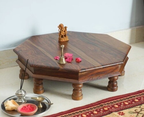 wooden pooja chowki online