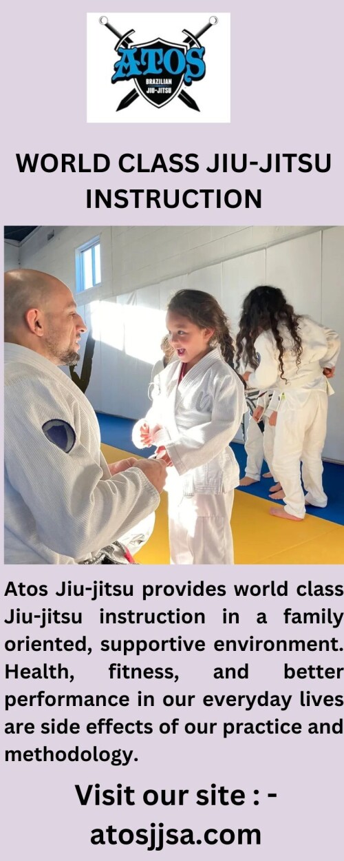 Atosjjsa.com offers the best Jiu-Jitsu classes in San Antonio. Our instructors are experienced and passionate about martial art, providing a safe and encouraging environment to learn and grow. Join us and discover the power of Jiu-Jitsu!


https://www.atosjjsa.com/contact/