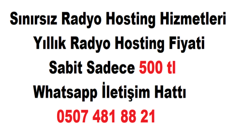 Furuncu Radyo Hosting Hizmetleri