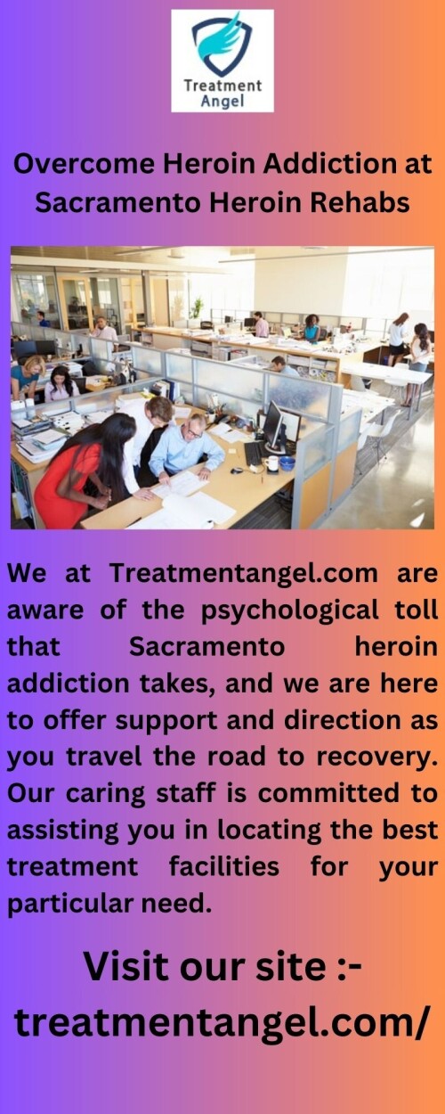 Keep addiction from ruining your life. Use Treatmentangel.com to find Sacramento's top rehabilitation facilities. Get the assistance you require to begin the path to a healthier, happier life.



https://www.treatmentangel.com/addiction/sacramento-ca
