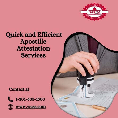 Looking for efficient Apostille Attestation? Our experts specialize in streamlining the authentication of your international documents. With our dedicated service, we ensure your documents are ready for use across borders. Discover the benefits of Apostille Attestation. https://wcss.com/services/apostilles/