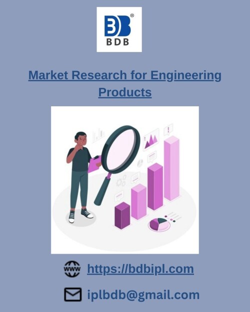 BDB India Private Limited is a leading global business strategy consulting and market research company in India. Since 1989, BDB has been providing clients with solutions to expand their businesses in the Indian and international marketplace. We are an ISO certified company. BDB India is the leading global business strategy consulting and market research firm for automotive industry.  BDB India is a Best Market Research for Engineering Products
View More at: https://bdbipl.com/