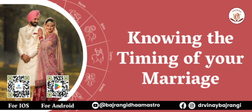 Dr. Vinay Bajrangi, a renowned astrologer, offers you exclusive insights into the timing of your marriage. With years of expertise in Vedic astrology, He can unveil the celestial secrets that govern your love life. Discover the auspicious moments when stars align in your favor for a blissful union. Don't leave your marital destiny to chance; consult him for precise marriage astrology guidance.
https://www.vinaybajrangi.com/services/online-report/know-your-marriage-timing.php
