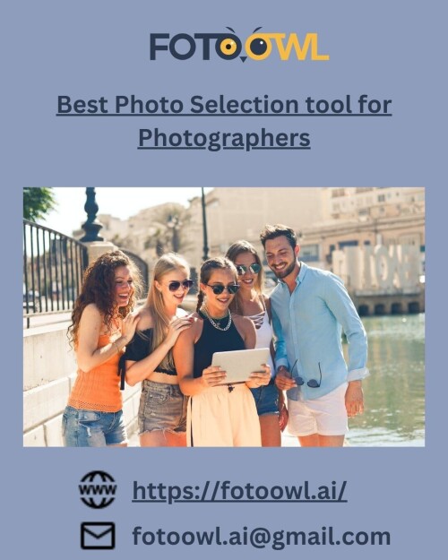 In this digital era, where social media platforms and public image-sharing websites dominate the online landscape, it's essential to find alternative methods that prioritize privacy while allowing us to connect and share with our inner circles. Fortunately, numerous platforms and tools are designed to enable private photo sharing, ensuring that your memories remain personal and exclusive to your chosen recipients. FOTOOWL is a Best Photo Selection tool for Photographers
View More at: https://fotoowl.ai/