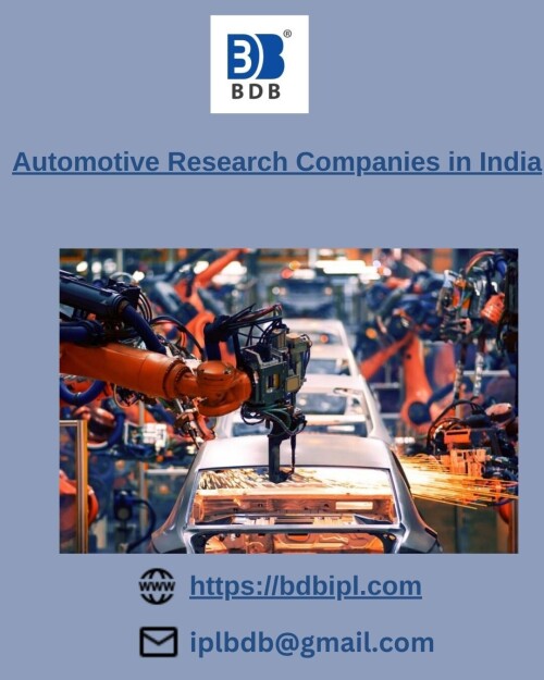BDB India Private Limited is a leading global business strategy consulting and market research company in India. Since 1989, BDB has been providing clients with solutions to expand their businesses in the Indian and international marketplace. We are an ISO certified company. BDB India is the leading global business strategy consulting and market research firm for automotive industry.  BDB India is Best Automotive Research Companies in India
View More at: https://bdbipl.com/