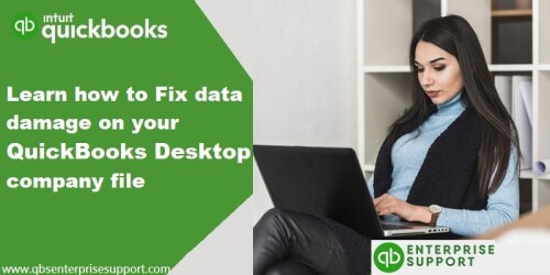 Are you tired of dealing with data damage issues on your QuickBooks Company File? If your software has ever stopped responding or crashed unexpectedly, then you know the frustration it can cause. However, there's no need to worry - we're here to help! In this article, we'll explore the steps to fix data damage issues and get your QuickBooks back up and running smoothly. By the end of this post, you'll have the knowledge to keep your data safe and secure. Thus, keep reading the post and Fix data damage issues on your QuickBooks Desktop company file. 

Read More:https://qbsenterprisesupport.com/fix-quickbooks-company-file-data-damage/