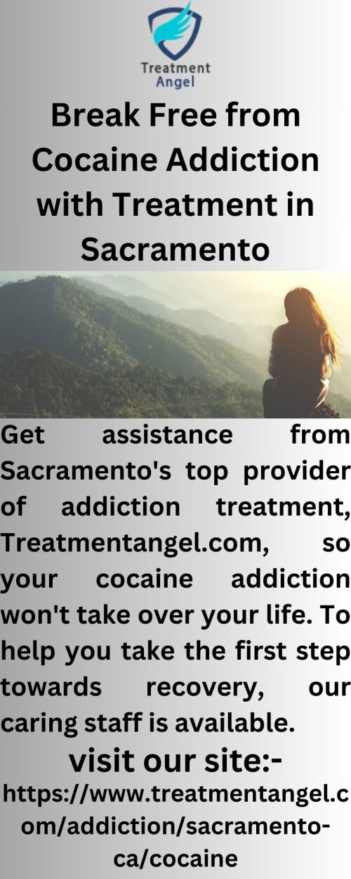 At Treatmentangel.com, our compassionate team provides top-notch Sacramento drug rehabs to help you or your loved one overcome addiction. Get the support you need to start your journey to recovery today.

https://www.treatmentangel.com/addiction/sacramento-ca/drugs