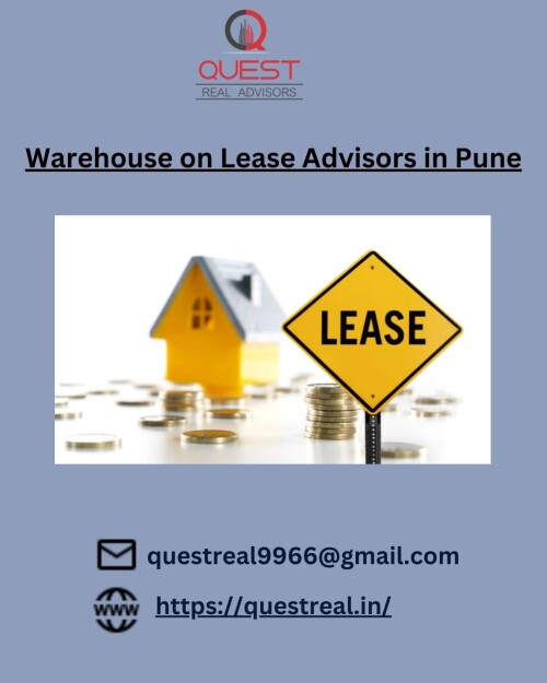 QRA is a leading Pune based Real Estate Services firm with a combined expertise of 20+ years, that helps clients by transforming their workspaces. Our interests lie solely in commercial leasing, in providing office space solutions and managing transactions. We provide a comprehensive range of services that involve Corporate leasing, Industrial and Warehouse leasing and Investment advisory. Quest Real is a Best Warehouse on Lease Advisors in Pune
Read More at: https://questreal.in/