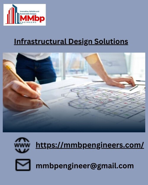 Setup in 2015, MMBP Engineers is a growing and competent team possessing 100+ years of technical and domain experience. We provide holistic design consultancy services for a wide spectrum of projects including residential, commercial, institutional, infrastructural and public health engineering works. Our satisfied government as well as private clients are located across NCR, Haryana, UP, MP, Ladakh, Goa, Tamil Nadu and North Eastern states. MMBP Engineers gives Best Infrastructural Design Solutions
https://mmbpengineers.com/