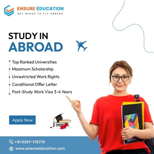 EnsureEducation is an education consultant specializing in helping students pursue their MBBS degree abroad. They offer a wide range of services to support students throughout the application process, from choosing the right university to securing a visa.

https://www.ensureeducation.com/