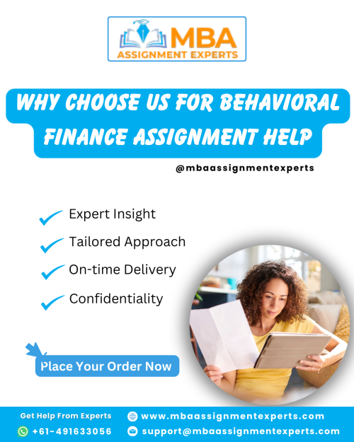 Looking for expert assistance with your finance assignments? Our finance assignment help service offers comprehensive solutions to help you excel in your studies and achieve top grades. Get professional guidance and support from experienced finance experts. visit now https://www.mbaassignmentexperts.com/corporate-finance-assignment-help
