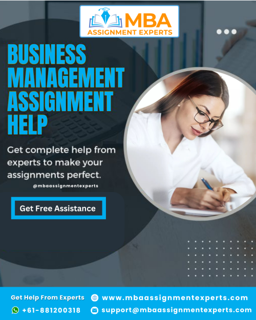 Looking for assistance with your business management assignments? Our article provides comprehensive help and guidance to ensure your success in this field. Get expert advice and support to excel in your studies and achieve your academic goals.
visit now https://www.mbaassignmentexperts.com/business-management-assignment-help
