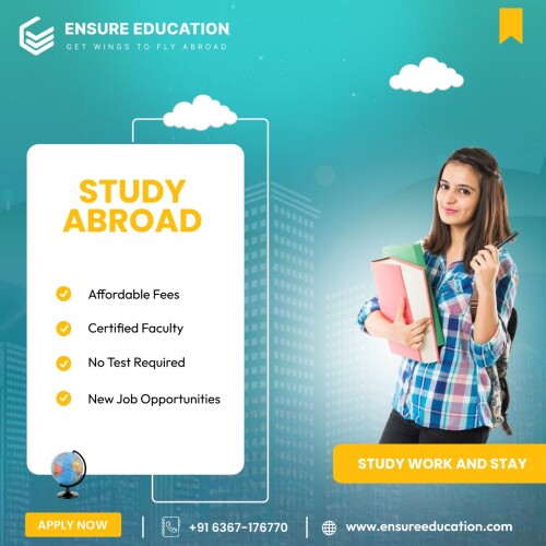 Pursue your medical dream overseas with EnsureEducation! Achieve your MBBS Abroad aspirations with expert guidance, partnered universities, and seamless application support. Navigate visa processes, choose the perfect fit, and embark on your medical journey with confidence. Contact us today and let EnsureEducation pave your path to a fulfilling medical career!

Contact Us:
https://www.ensureeducation.com/