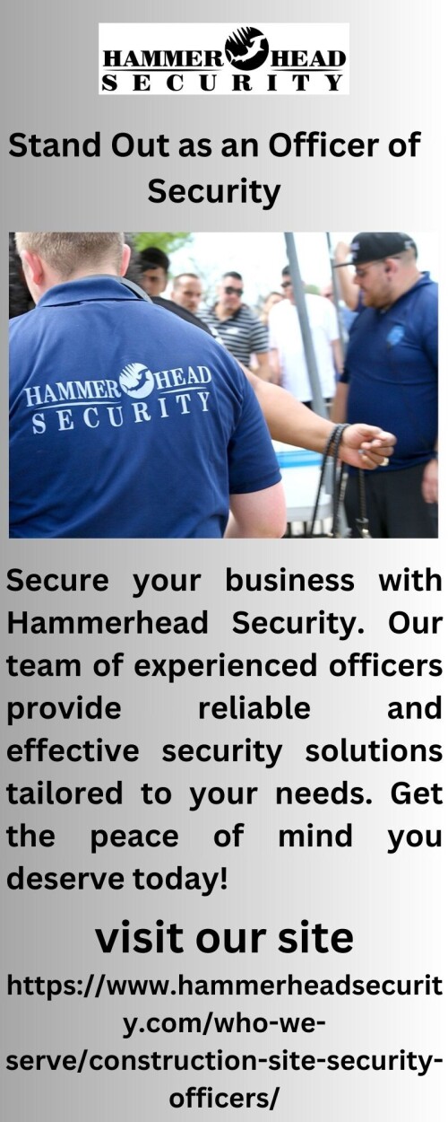 Train to become a security guard with Hammerheadsecurity.com. Our comprehensive security guard training program will provide you with the necessary skills and knowledge to protect your community. Get the confidence and expertise you need to succeed today!


https://www.hammerheadsecurity.com/training-courses/exposed-firearms-permit/