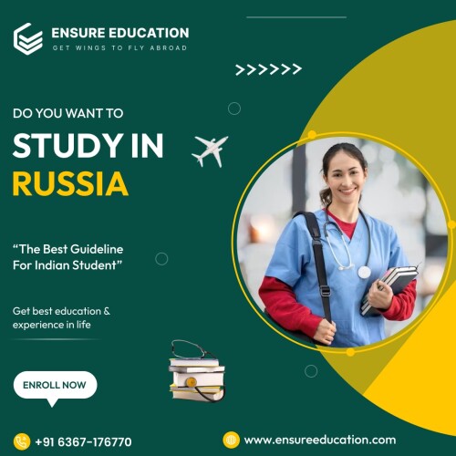 Aspiring doctor? Pursue MBBS in Russia with EnsureEducation! Experience world-class medical education at affordable costs. We navigate admissions, visas, and living, ensuring a smooth journey. Recognized universities, MCI-approved degrees, and expert guidance await. Let your medical calling take flight in Russia - contact EnsureEducation today!

Contact US:
https://www.ensureeducation.com/study-mbbs/mbbs-in-russia