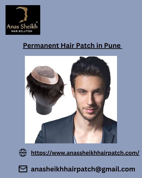 Anas Sheikh Hair Solution Is One Of The Leading Brands in Human
Hair Wigs /Patch In Pune, Mumbai, And Delhi. We Provide High Quality
Hair System Made With 100% Real Human Hair. Hair Patch is a top molded patch made up of normal hair which is utilized to cover baldness. Hair Patch is the best treatment for male baldness. When hair development isn’t conceivable from medications and a man can’t stand to go for hair transplantation. Anas Sheikh gives Best Permanent Hair Patch in Pune
Read More at: https://www.anassheikhhairpatch.com/