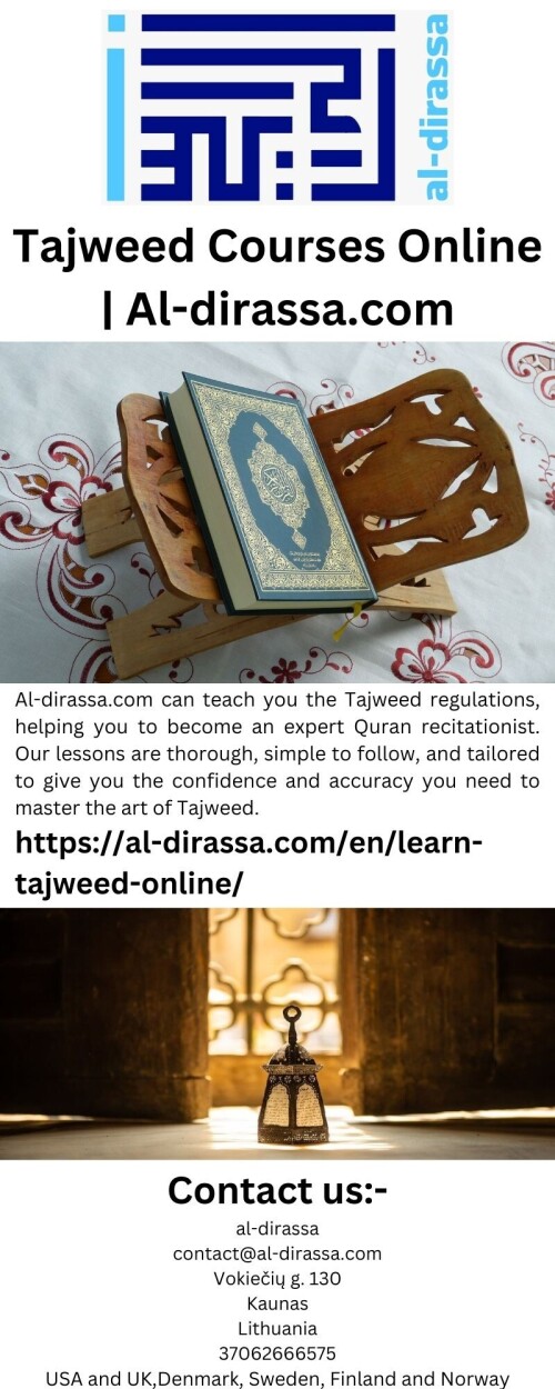 Al-dirassa.com can teach you the Tajweed regulations, helping you to become an expert Quran recitationist. Our lessons are thorough, simple to follow, and tailored to give you the confidence and accuracy you need to master the art of Tajweed.

https://al-dirassa.com/en/learn-tajweed-online/