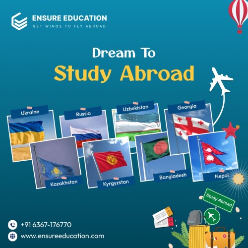 Embark on your journey to study MBBS abroad with EnsureEducation! Explore our comprehensive guidance and support services to make your dream of studying medicine overseas a reality. With trusted partnerships and expert assistance, we ensure a seamless experience from application to enrollment. Begin your international medical education with confidence and clarity through EnsureEducation.

Contact Us:
https://www.ensureeducation.com/