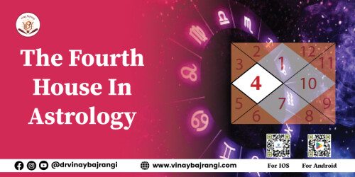 The fourth house in Vedic astrology is known as the "Sukha Bhava" or the house of happiness in astrology. It is an important house to show different aspects of our lives. It is associated with our family, home, emotional security, and upbringing. 
Contact No. :- 9999113366
https://www.vinaybajrangi.com/astrology-houses/fourth-house.php