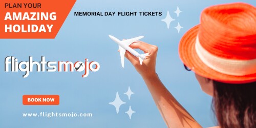 Certainly! If you're looking for a memorable Memorial Day flight experience, book with Flightsmojo for unbeatable deals and hassle-free travel. Explore our extensive selection of flights, choose your preferred itinerary, and embark on a journey filled with gratitude and reflection. Secure your seats now and make this Memorial Day extraordinary with Flightsmojo. Discover convenience, affordability, and exceptional service – your gateway to a meaningful travel experience.
https://www.flightsmojo.com/deals/memorial-day-flight-tickets