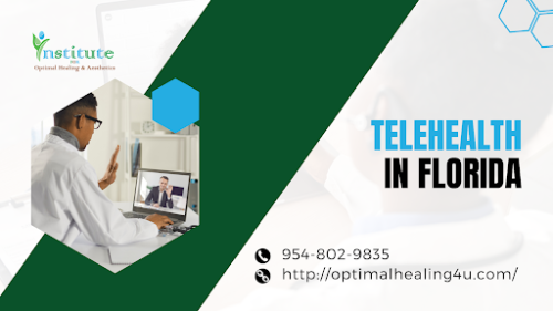 Discovering the fundamentals of telehealth in Florida is a concise overview. Uncover its advantages, accessibility, and significance in contemporary healthcare. From virtual consultations to remote monitoring, learn how telehealth is reshaping patient care, providing convenient access to medical services wherever you are. Stay informed about the evolving landscape of telehealth.

Learn More:https://optimalhealing4u.com/